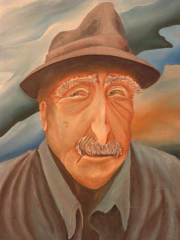Opa Lohmann, 1977, Öl-Leinen, 35x40.jpg